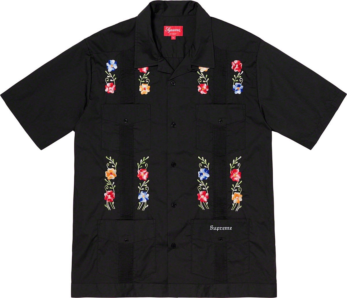 Flowers Guayabera S/S Shirt view 2